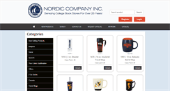 Desktop Screenshot of nordiccollege.net